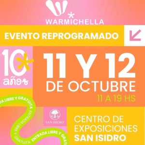 Warmichella Feria San Isidro 7 al 9 de noviembre