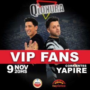 VIP FANS | Q LOKURA En Corrientes | 9Nov